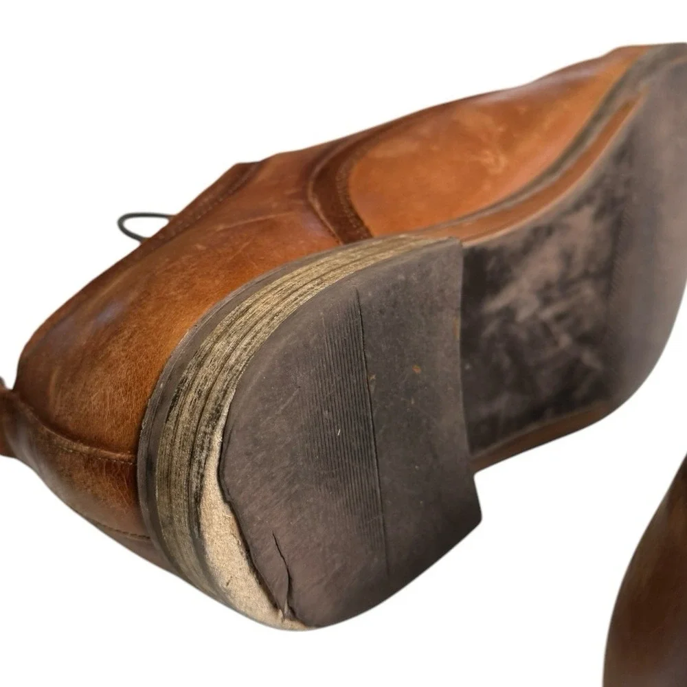 SONOMA Goods for Life Men's Brown Leather Dress Shoes - Size‎ 13
